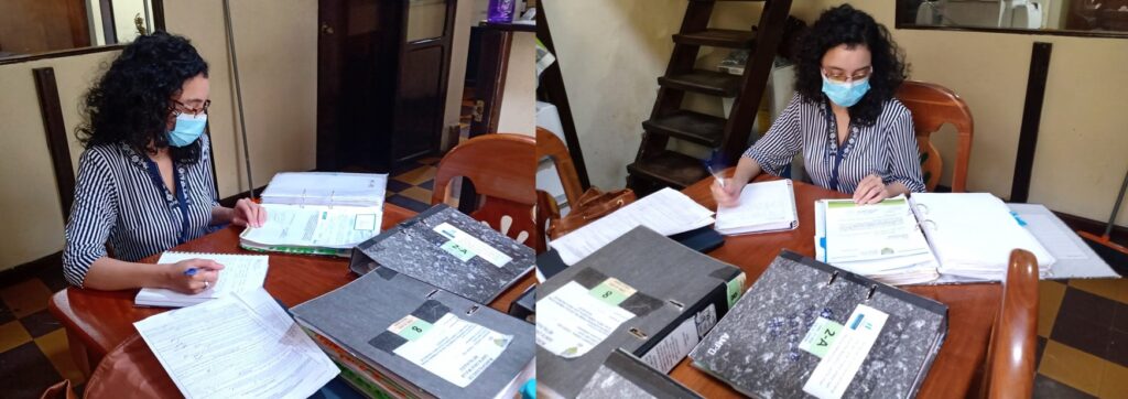 REVISIÓN DE EXPEDIENTES EN EL CODEDE RETALHULEU