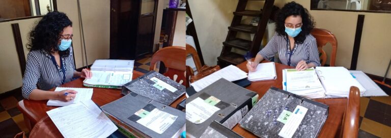 REVISIÓN DE EXPEDIENTES EN EL CODEDE RETALHULEU