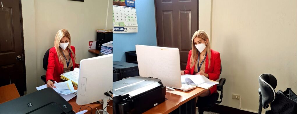 REVISIÓN DE EXPEDIENTES EN EL CODEDE SOLOLÁ