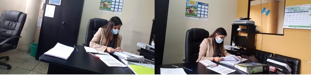 REVISIÓN DE EXPEDIENTES EN EL CODEDE TOTONICAPÁN