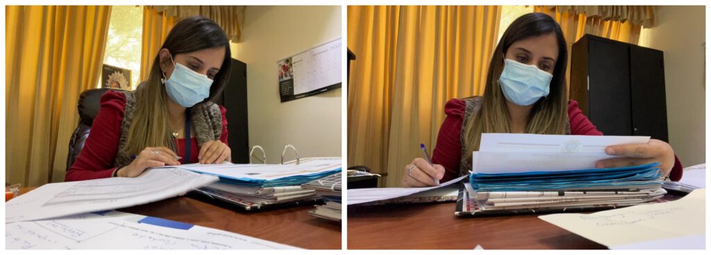 REVISIÓN DE EXPEDIENTES EN EL CODEDE TOTONICAPÁN