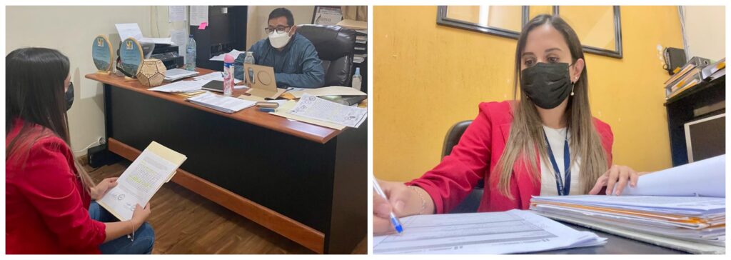 REVISIÓN DE EXPEDIENTES EN EL CODEDE TOTONICAPÁN