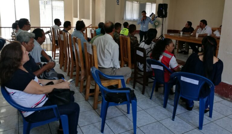 Reunión del Comude Coatepeque, Quetzaltenango