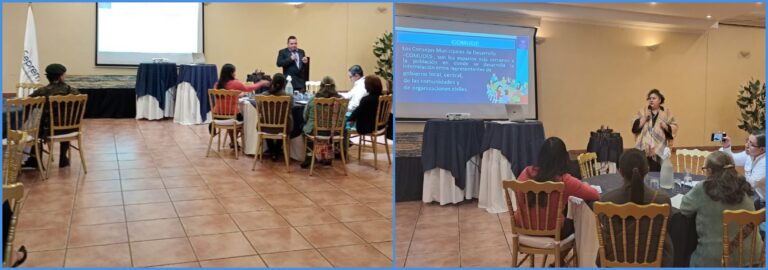 SEGUNDO DÍA DE TALLER CON LAS ORGANIZACIONES DE MUJERES, EN SAN MARCOS