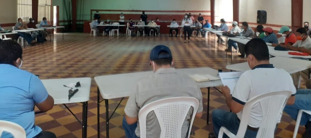 SOCIALIZACIÓN DEL SISCODE AL COMUDE SAN ANDRÉS VILLA SECA, RETALHULEU