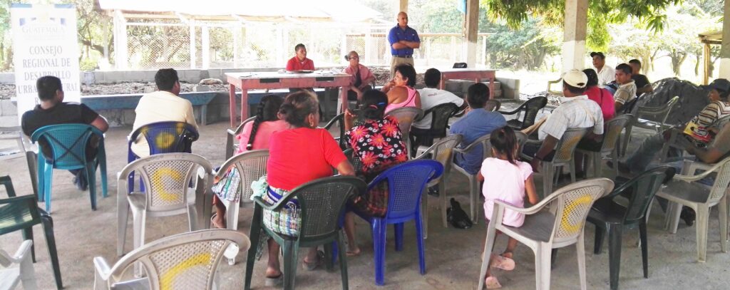 SOCIALIZACIÓN DEL SISCODE EN CHAMPERICO, RETALHULEU