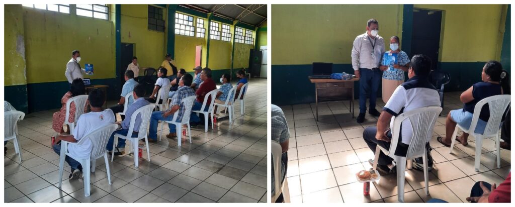 SOCIALIZACIÓN DEL SISCODE Y LEY DE DESCENTRALIZACIÓN EN SAN BERNARDINO, SUCHITEPÉQUEZ.