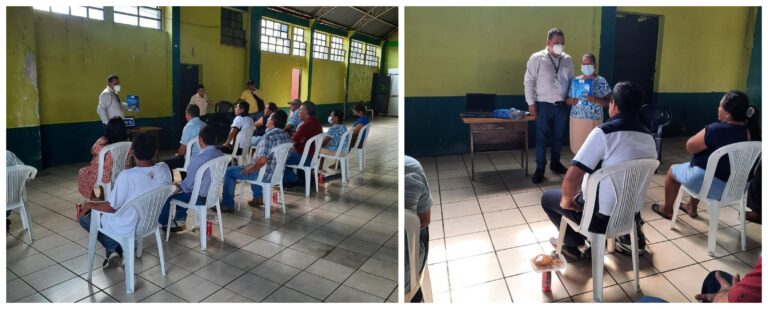 SOCIALIZACIÓN DEL SISCODE Y LEY DE DESCENTRALIZACIÓN EN SAN BERNARDINO, SUCHITEPÉQUEZ.