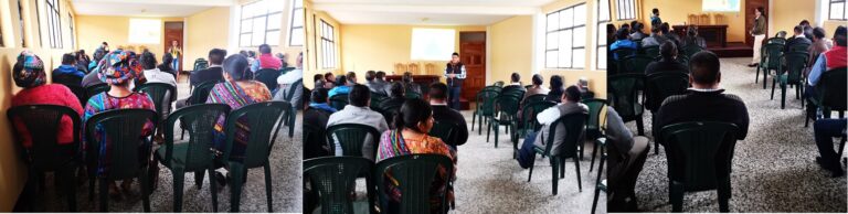 SOCIALIZACIÓN SISCODE EN CAJOLA, QUETZALTENANGO