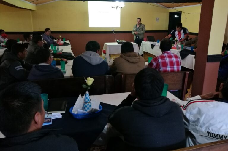 Socialización del Siscode en San Juan Ostuncalco