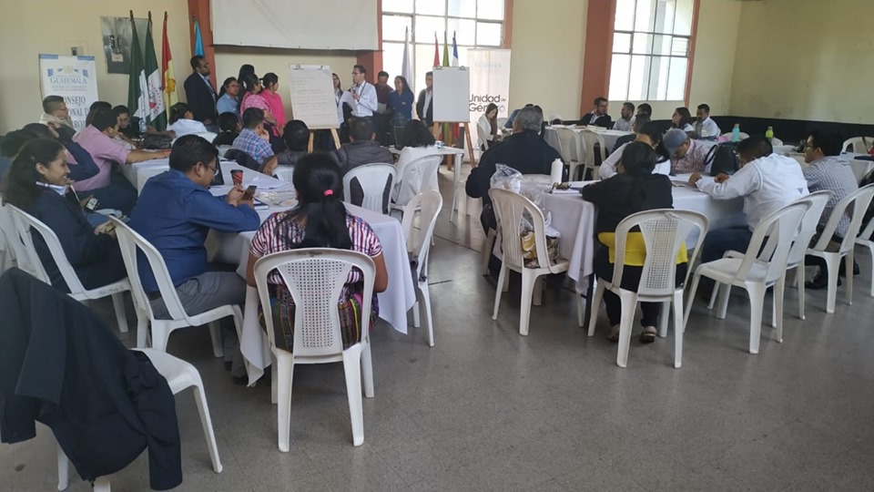 TALLER DE GÉNERO PARA PERSONAL DEL COREDUR Y CODEDES DE LA REGIÓN SUROCCIDENTE