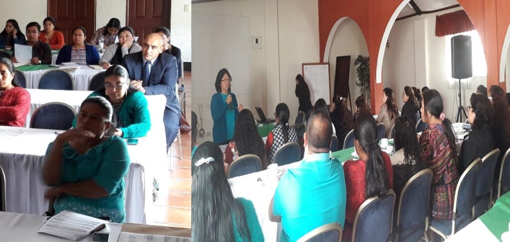 TALLER DE TRABAJO DE LA PNPDIM PARA QUETZALTENANGO Y TOTONICAPÁN