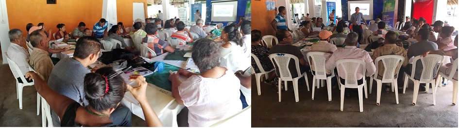 TALLER EN COORDINACIÓN CON FUNDAZUCAR, CHAMPERICO, RETALHULEU.