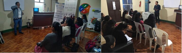TALLER EN SAN ANTONIO SACATEPQUEZ, SAN MARCOS