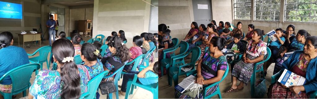 TALLER PROGAMA PALI, SANTA CLARA LA LÁGUNA, SOLOLÁ