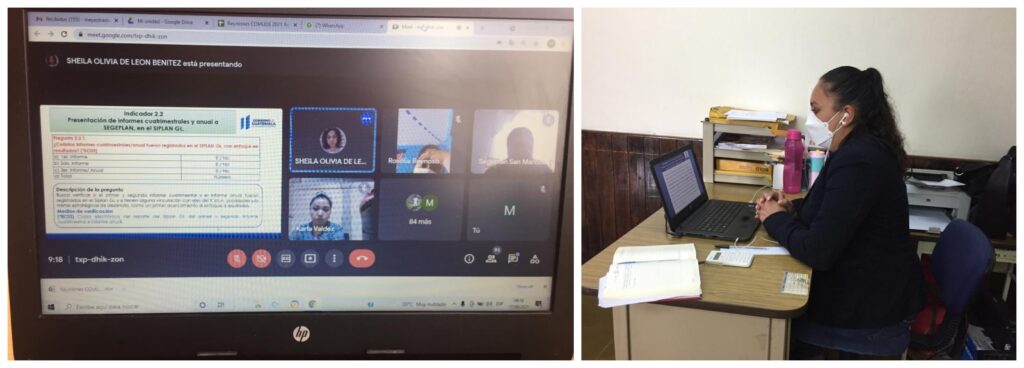 TALLER VIRTUAL CON MUNICIPALIDADES DEL DEPARTAMENTO DE SAN MARCOS