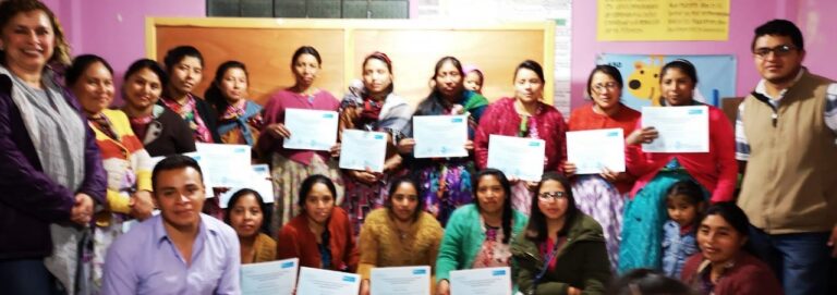 ÚLTIMO MÓDULO DE DIPLOMADO EN XECARACOJ, QUETZALTENANGO.