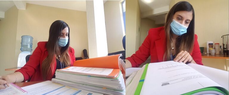 VERIFICACIÓN DE EXPEDIENTES EN EL CODEDE SAN MARCOS