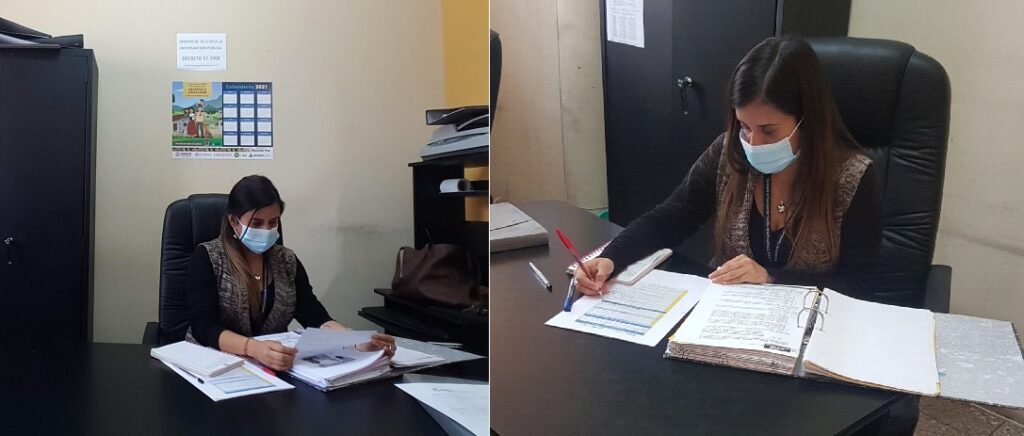 VERIFICACIÓN DE EXPEDIENTES EN EL CODEDE TOTONICAPÁN