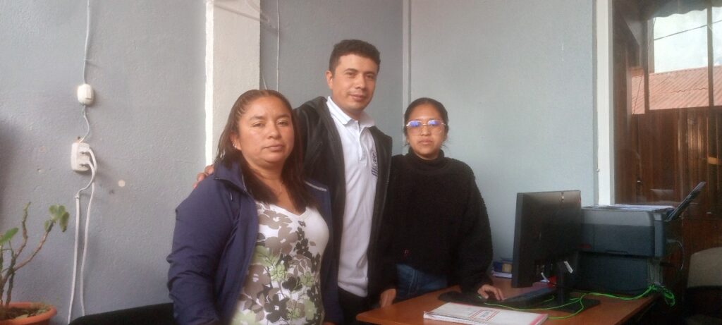 VISITA INSTITUCIONAL EN LA MUNICIPALIDAD DE SAN CRISTOBAL CUCHO, SAN MARCOS