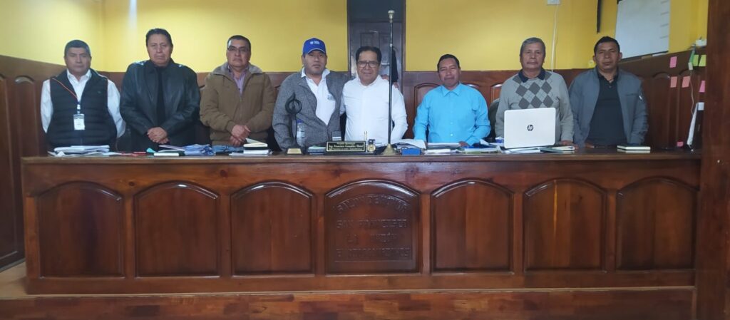 VISITA INSTITUCIONAL EN LA MUNICIPALIDAD DE SAN FRANCISCO LA UNIÓN, QUETZALTENANGO