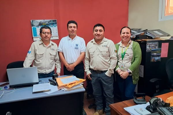 VISITA INSTITUCIONAL EN LA MUNICIPALIDAD DE SAN RAFAEL PIE DE LA CUESTA, SAN MARCOS
